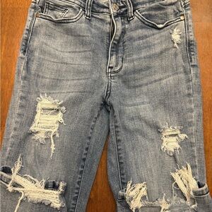 Hi Distressed Blue Women's Jeans